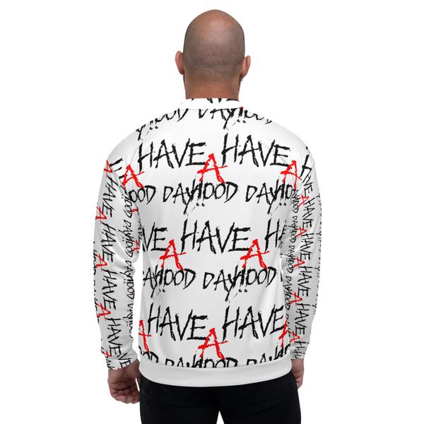 "Have A Hood Day"  Unisex Bomber Jacket