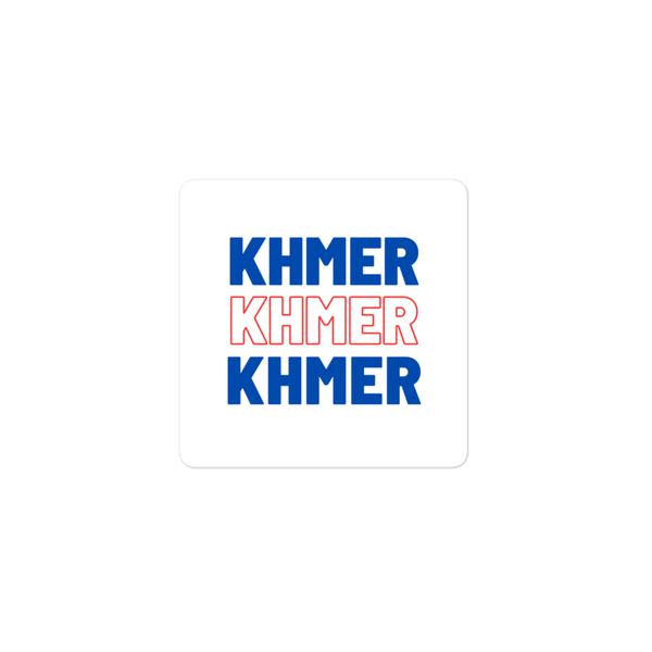 KHMER Bubble-free stickers