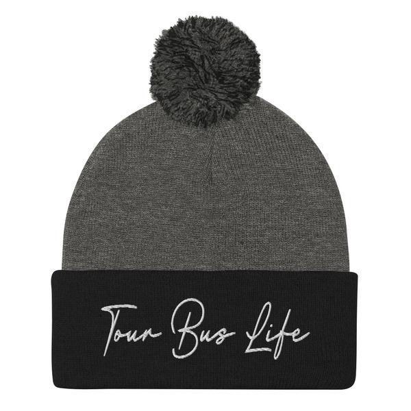 Tour Bus Life Pom-Pom Beanie