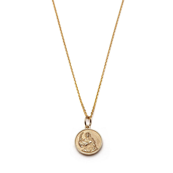 Abundantia Necklace for Global Goal #1 14k Gold