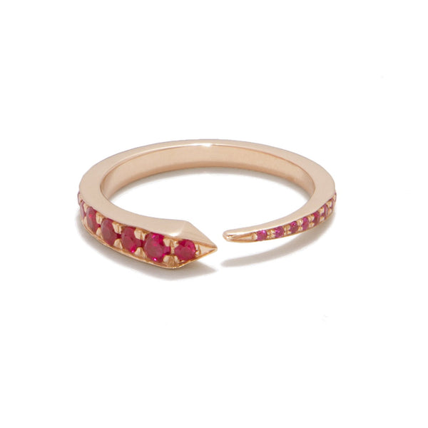 Ruby Comet Ring