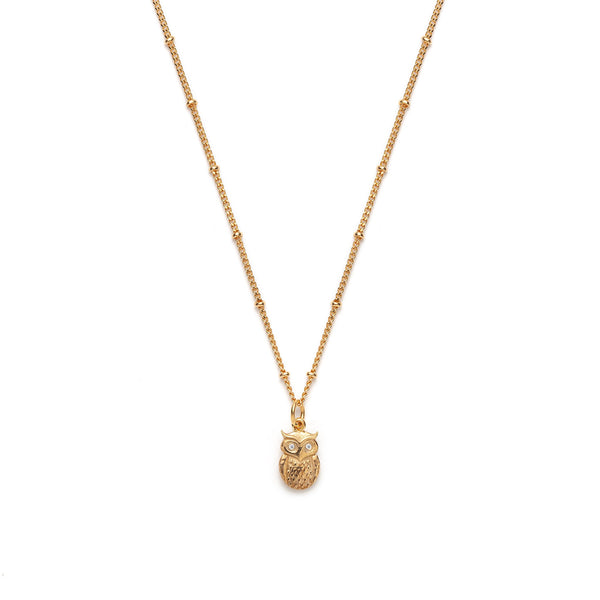 Wisdom Gold Plated Necklace for Global Goal #4