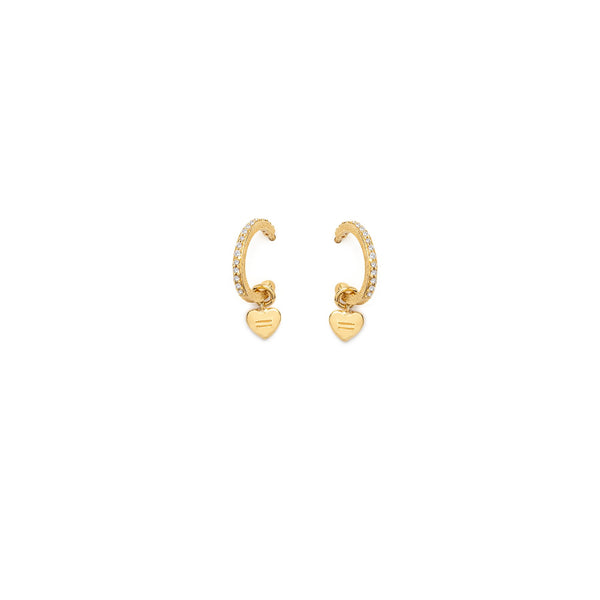 Equality Gold Plated Hoop Earring for Global Goal #5