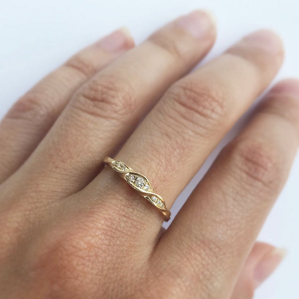 Gold Coil Ring