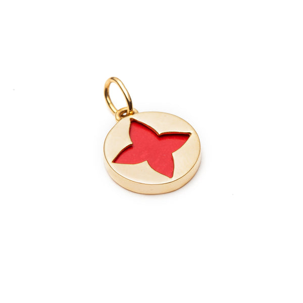 Mosaic Charm (Coral Red)