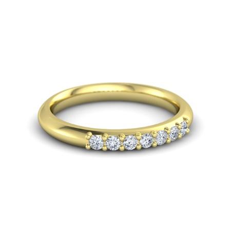 18k Josie Claw-Set Diamond Eternity Ring