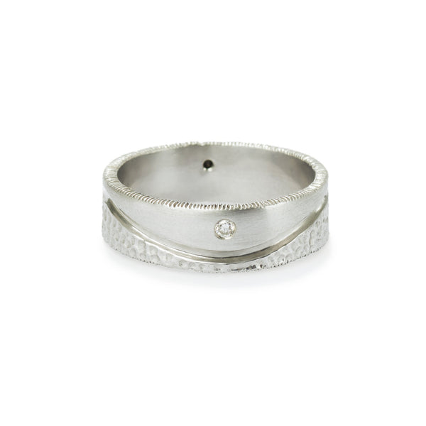 Silver Men's Duality Ring