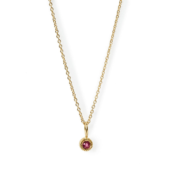 Youth Pink Tourmaline Necklace
