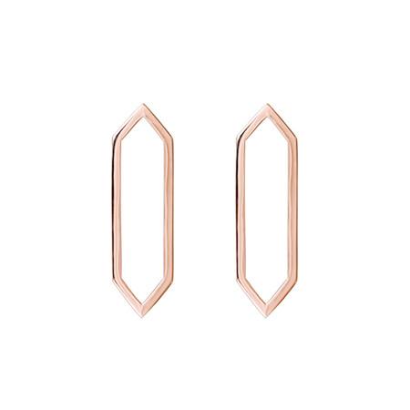 Medium Marquis Earrings | Rose Gold