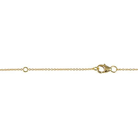 Long Balance Necklace | Yellow Gold