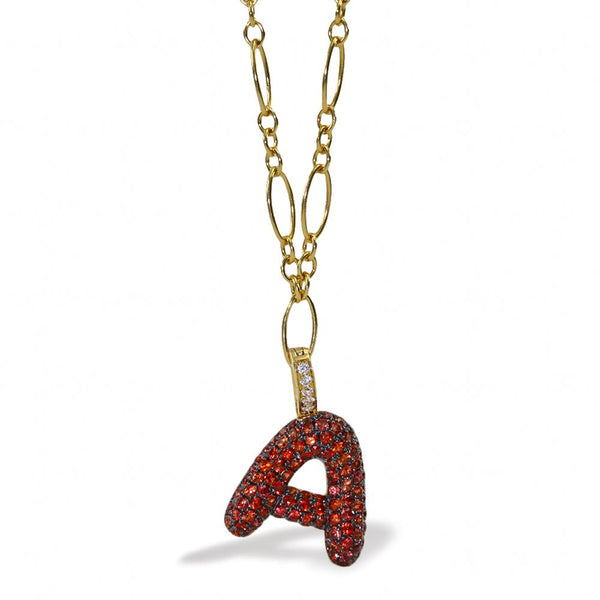 Gummy Letter "A" Clip-On Charm