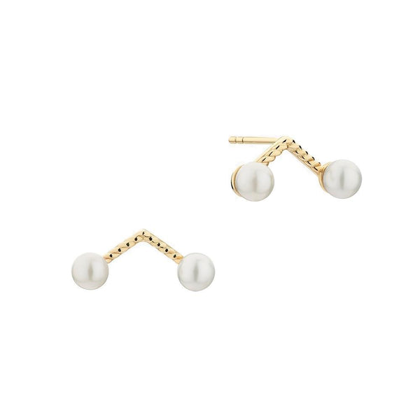 Pure Pearl Stud Earrings