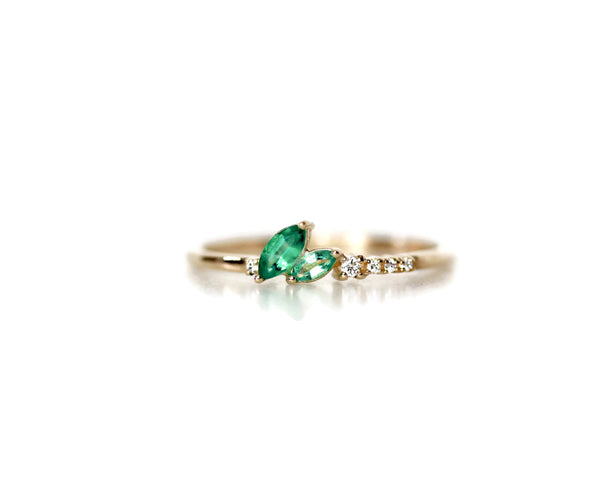 Emerald Vashon Ring