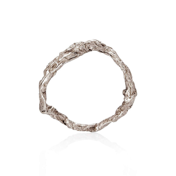 ILLUSION Circle Ring - Silver