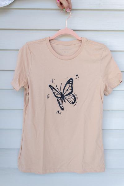 Butterfly-Look for the signs Tee