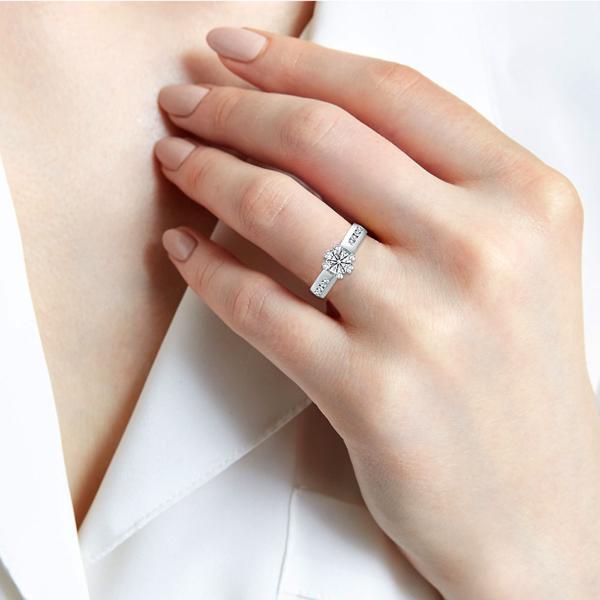 ''Marilynne'' Lab Grown Diamond Ring