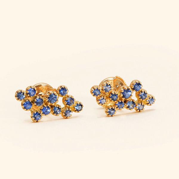 Magic Topkapi Sapphire Earrings