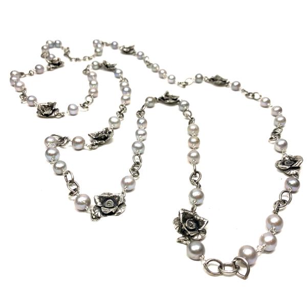 Rosevine Freshwater Perls Necklace