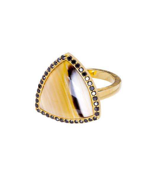 Colorful Agate Ring (GR383-1)