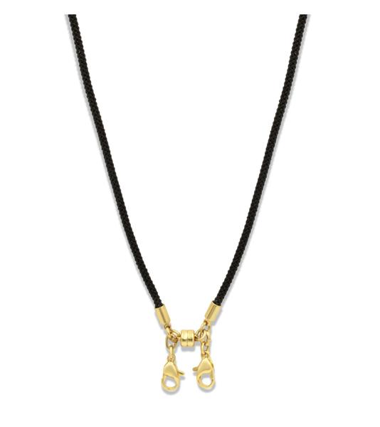 Convertible Corded Necklace For Face Mask & Eyewear ( Gold plated)