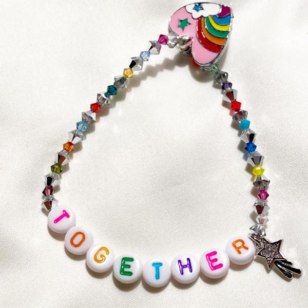 TOGETHER Bracelet: 20% Proceeds to Broadway Cares Equity Fights AIDS
