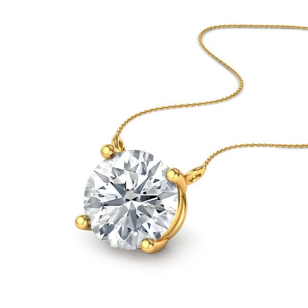 ''Elena'' Lab Grown Diamond Pendant
