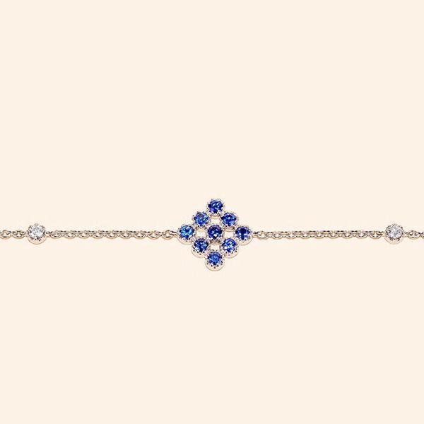 Magic Topkapi Diamonds & Sapphires Bracelet