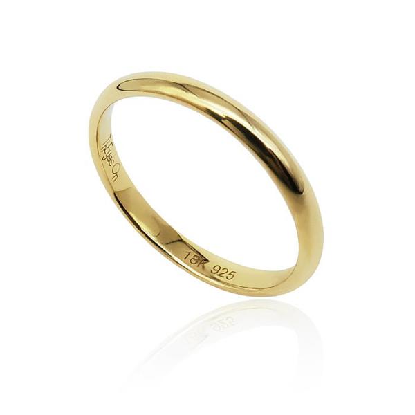 On Diet Pudding Ring in 18k Gold