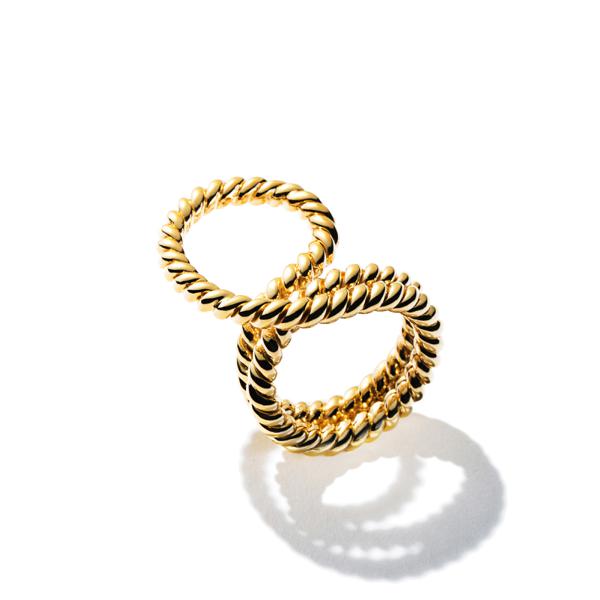 Sandstorm Ring II - 18kt Yellow Gold