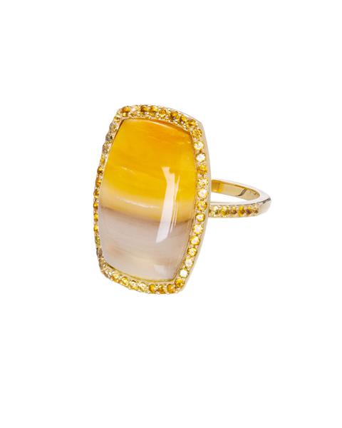 Colorful Agate Ring (GR380-1)