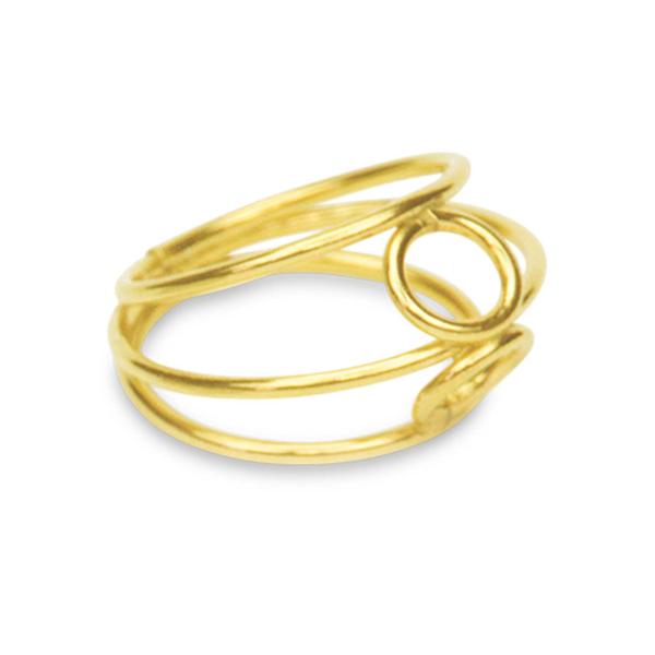 Bound Ring - Vermeil Gold