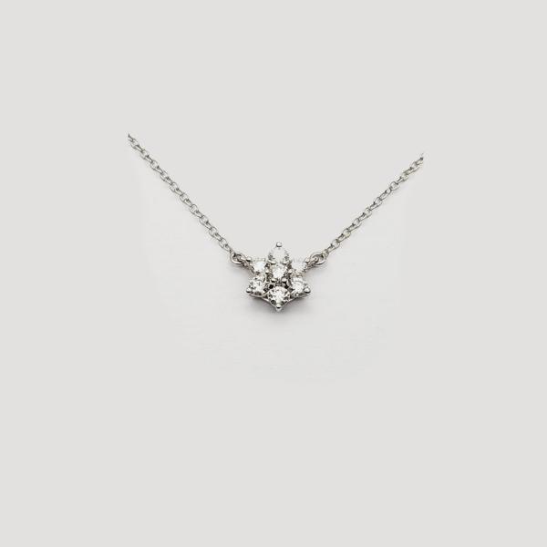 Diamond Floret Necklace