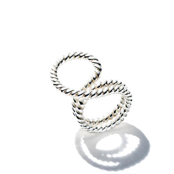 Sandstorm Ring II - Sterling Silver