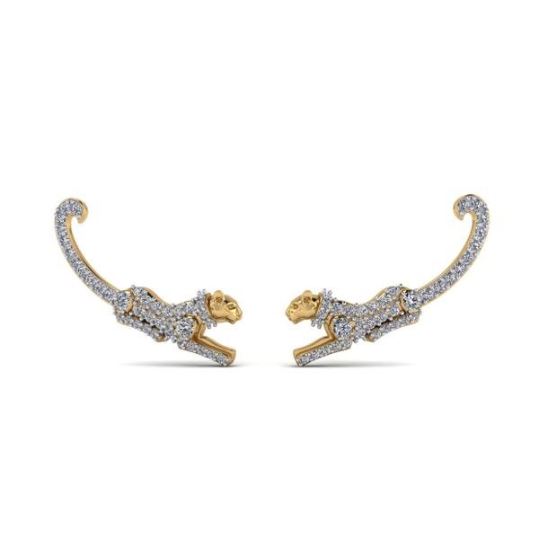 The Jaguar Diamond Earrings