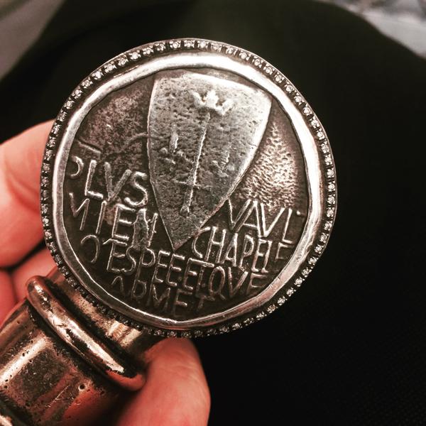 Joan of Arc Protection Prayer Coin Ring