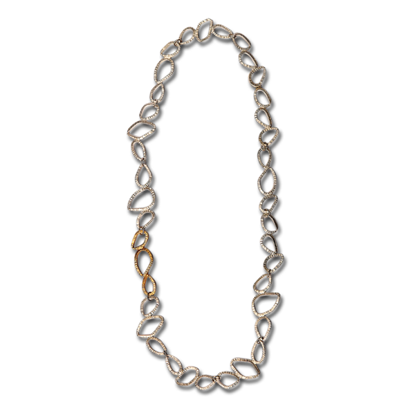 Erin 1- Gold, Silver Necklace