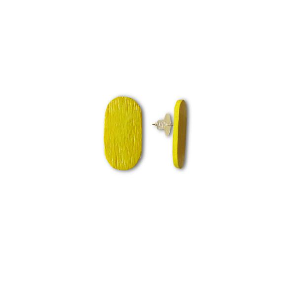 Croma Earrings – Yellow