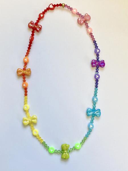 One of a Kind: "Rainbows: Inch By Inch" Necklace