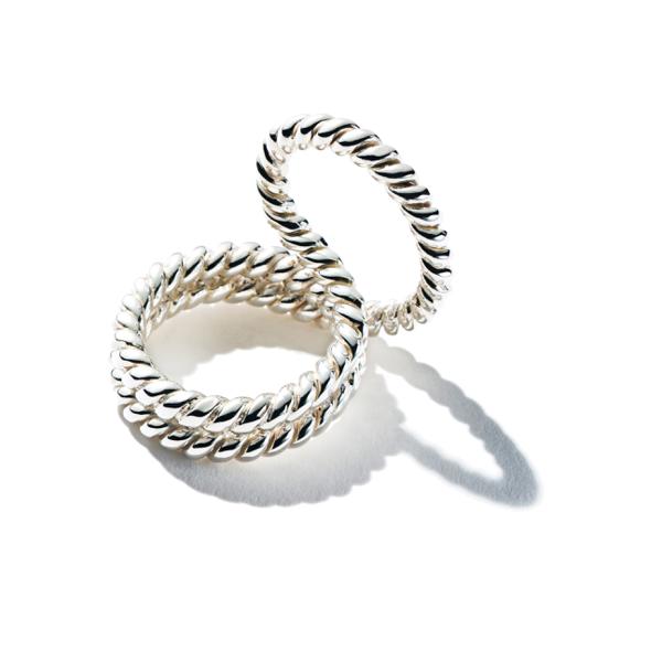 Sandstorm Ring II - Sterling Silver