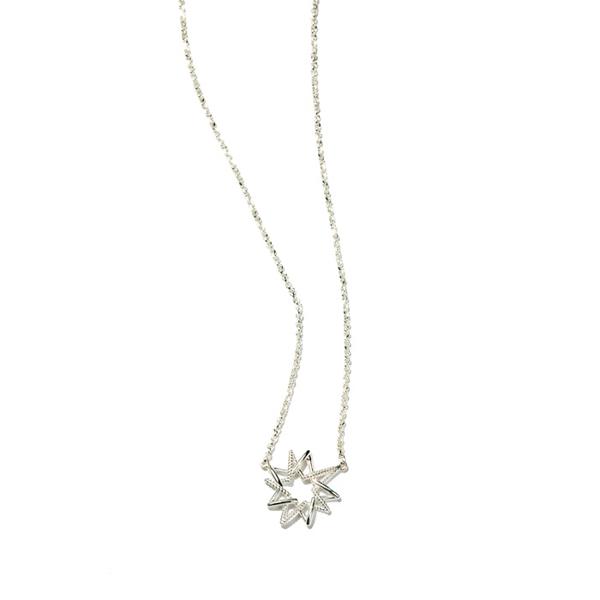 Starry Night Small Pendant Necklace - Sterling Silver
