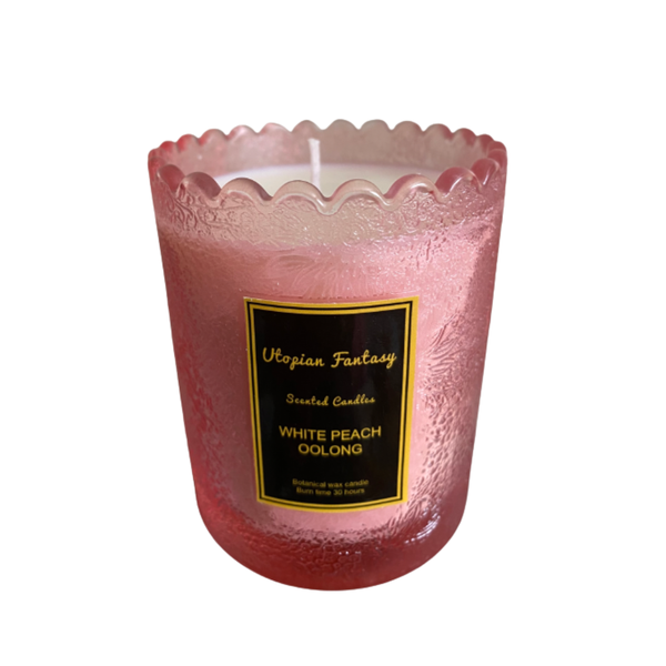 White Peach Oolong Scented Candle