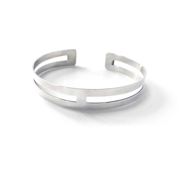 H Bracelet - Recycled Sterling Silver