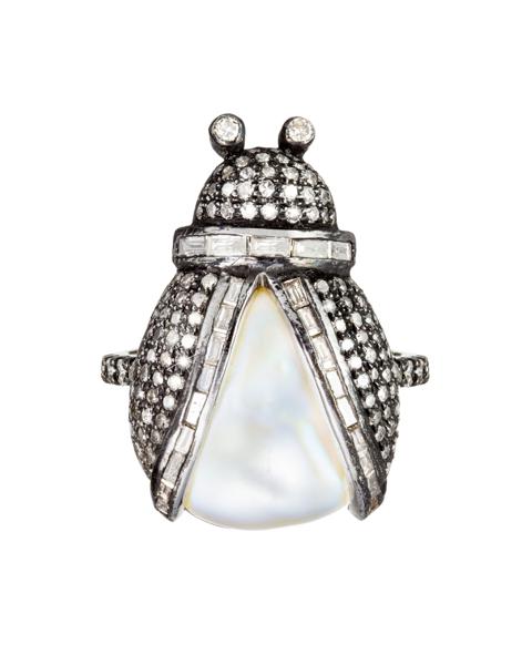 Baroque Pearl Ring (GR359)