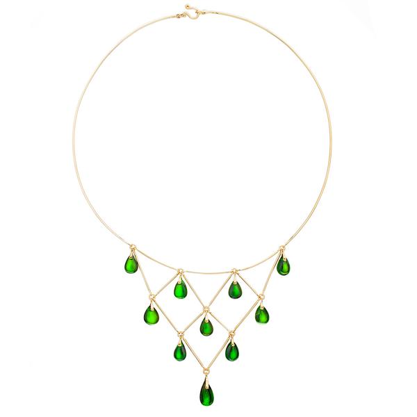 Chrome Diopside Necklace (GN388)
