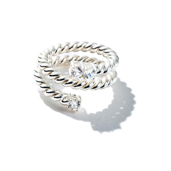 Desert Whirlwind Ring I - Sterling Silver