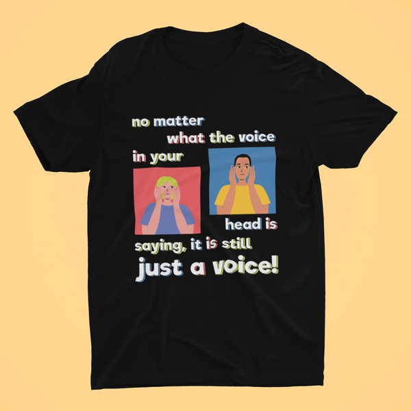 The Voice Black Unisex Organic T-Shirt