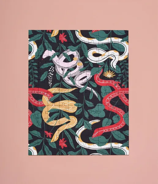 Snakes in the Garden Puzzle by Josefina Schargo