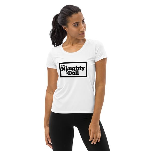 The Naughty Doll Logo women T Shirt