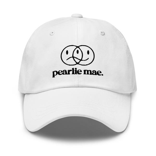 pearlie mae. white Dad hat