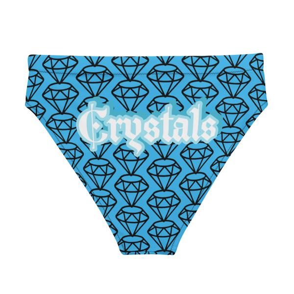 Crystals  high-waisted bikini Panties
